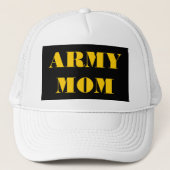 Hat Army-Mama Truckerkappe (Vorderseite)
