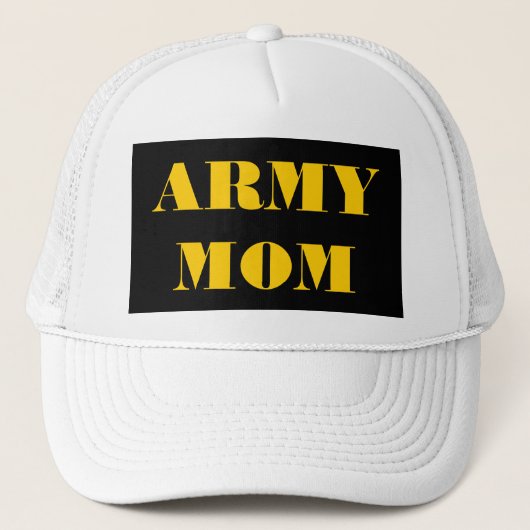 Hat Army-Mama Truckerkappe (Vorderseite)