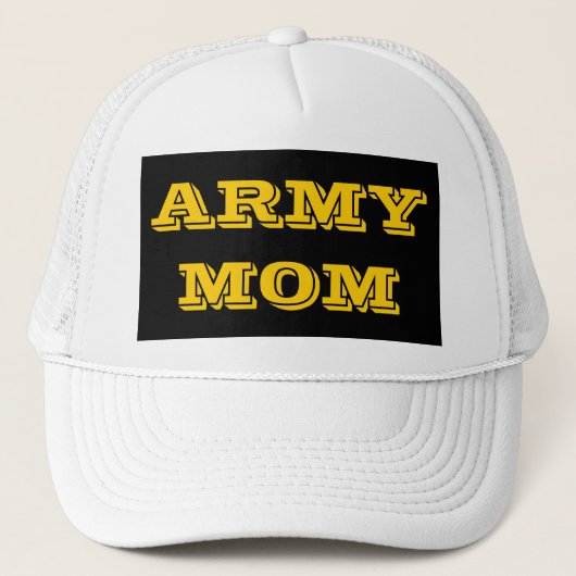 Hat Army-Mama Truckerkappe (Vorderseite)