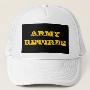 Hat Army Retiree Truckerkappe