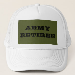 Hat Army Retiree Truckerkappe