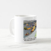 Hat Attack Funny gibt T-Shirts & Sammlerstücke Kaffeetasse (Vorderseite Links)