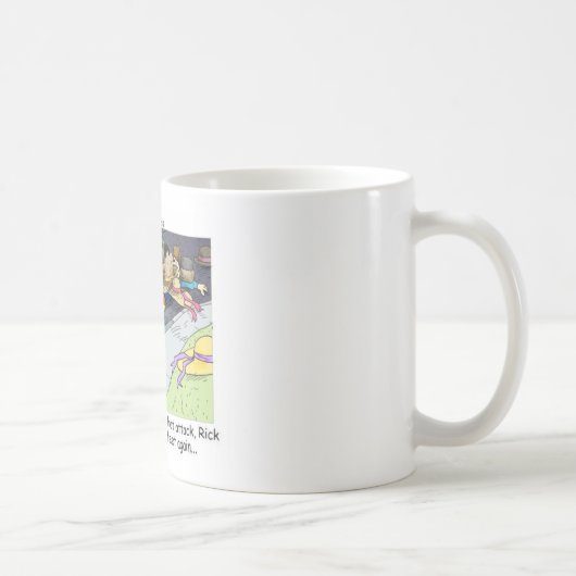 Hat Attack Funny gibt T-Shirts & Sammlerstücke Kaffeetasse (Rechts)