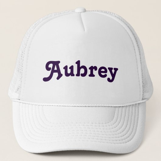 Hat Aubrey Truckerkappe (Vorderseite)