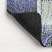 Hat auf Wicker Stuhl in Sage Mousepad (Ecke)