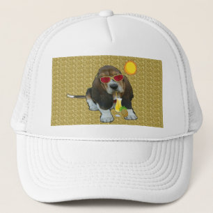 Hat Baby Basset Hound Sheldon Sommerzeit Truckerkappe