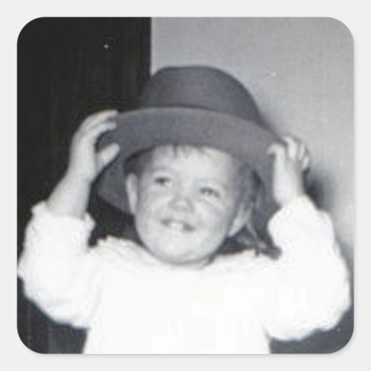 Hat Baby Sticker (Vorderseite)