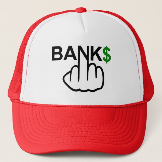 Hat Banks korrupt Truckerkappe (Vorderseite)