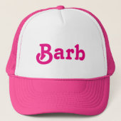 Hat Barb Truckerkappe (Vorderseite)
