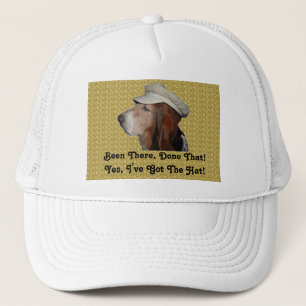 Hat Basset Hound Been There, Done That Truckerkappe