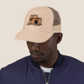 HAT BEIGE BEIGE CUSTOMIZE TRUCKERKAPPE (Beispiel)