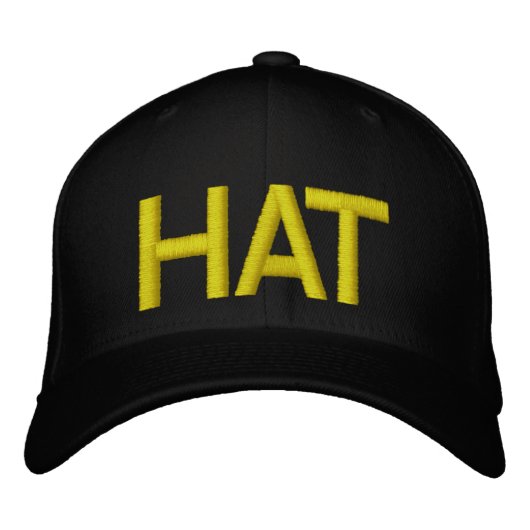 HAT BESTICKTE KAPPE (Vorderseite)