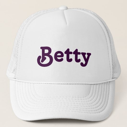 Hat Betty Truckerkappe (Vorderseite)