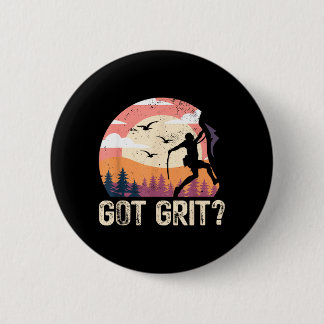 Hat Biss _ Klettersteig Bouldering _ Berge Button