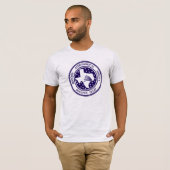 HAT blaues Logo-T-Shirt - nur Licht T-Shirt (Vorne ganz)