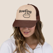 Hat Bowling Gedreht Truckerkappe (Beispiel)