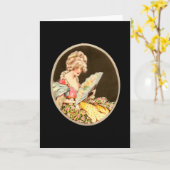 Hat Box Karte (Gelbe Blume)