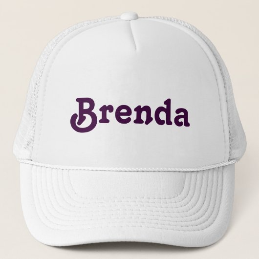 Hat Brenda Truckerkappe (Vorderseite)