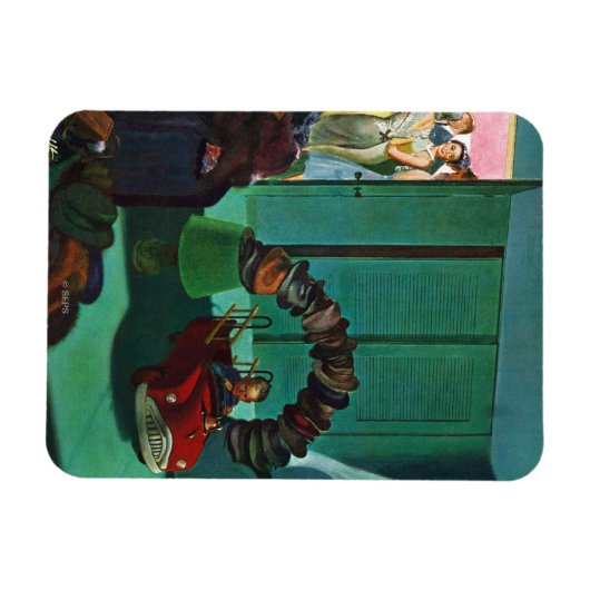 Hat Bridge Magnet (Horizontal)