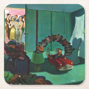 Hat Bridge Rechteckiger Pappuntersetzer