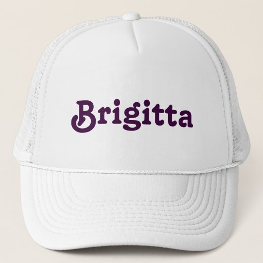 Hat Brigitta Truckerkappe (Vorderseite)