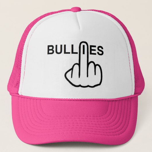 Hat Bullies Bother Truckerkappe (Vorderseite)