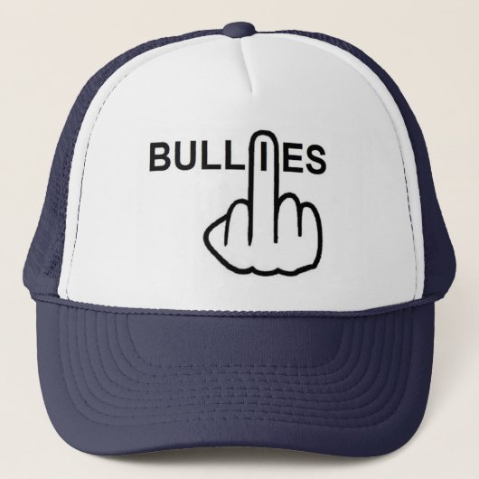 Hat Bullies Bother Truckerkappe (Vorderseite)