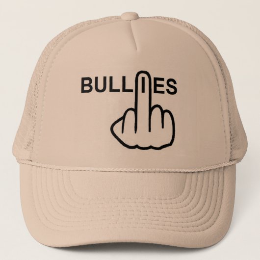 Hat Bullies Bother Truckerkappe (Vorderseite)