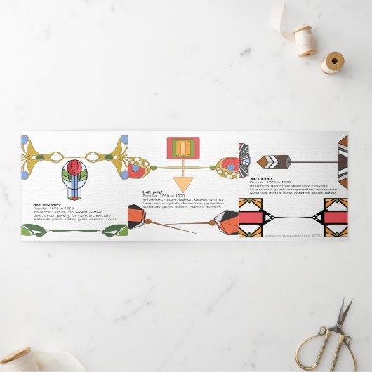 Hat Buttons Trifold Card Dreifach Gefaltete Einladung (Außenbereich)