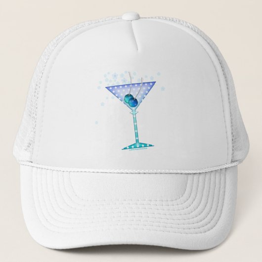 Hat, Cap - BLAU MARTINI Truckerkappe (Vorderseite)