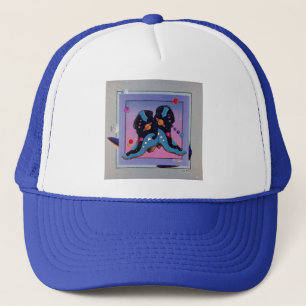 Hat, Cap - Electric Slide Cowboy Boots Truckerkappe
