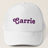 Hat Carrie Truckerkappe (Vorderseite)
