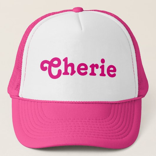 Hat Cherie Truckerkappe (Vorderseite)