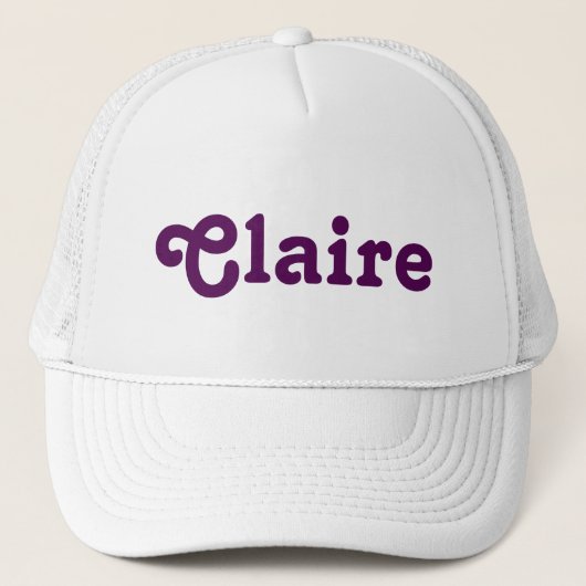 Hat Claire Truckerkappe (Vorderseite)