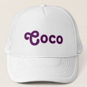 Hat Coco Truckerkappe (Vorderseite)