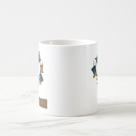 Hat Collector Deer Kaffeetasse (Mittel)