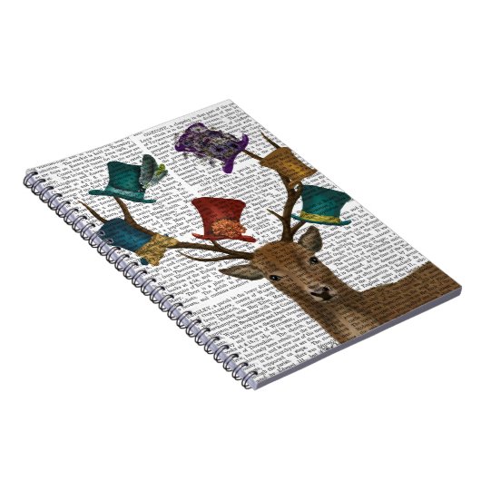 Hat Collector Deer Notizblock (Rechte Seite)
