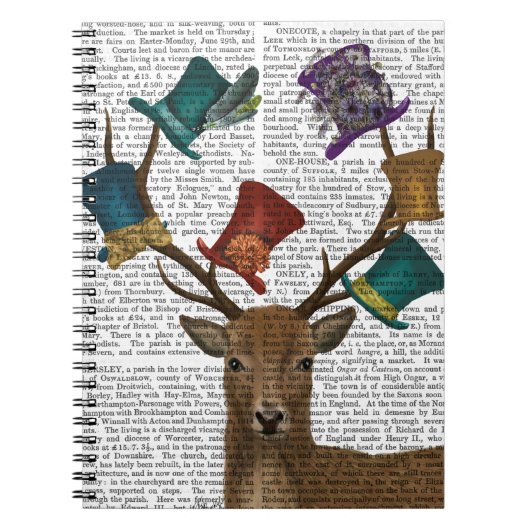 Hat Collector Deer Notizblock (Vorderseite)
