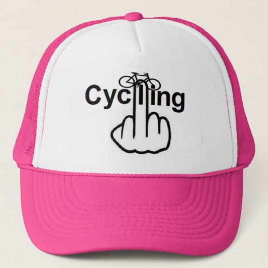 Hat Cycling Dreh Truckerkappe (Vorderseite)