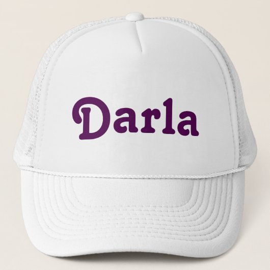 Hat Darla Truckerkappe (Vorderseite)
