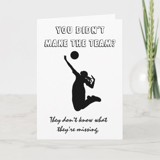 Hat das Team nicht gemacht? Karte (Vorderseite)