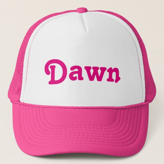 Hat Dawn Truckerkappe (Vorderseite)