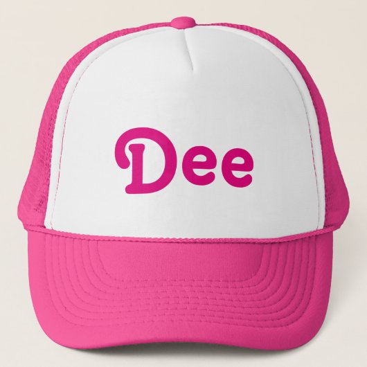 Hat Dee Truckerkappe (Vorderseite)