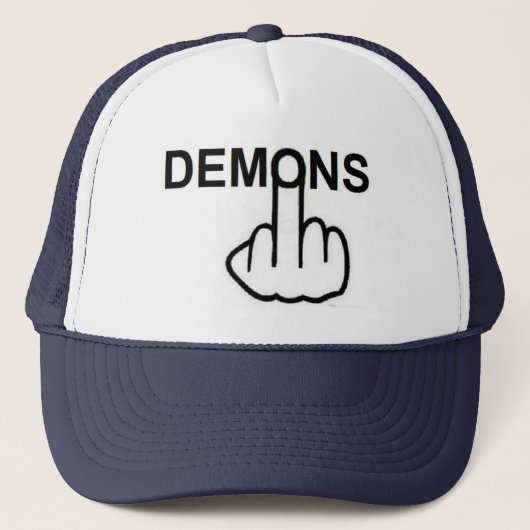 Hat Demons Gedreht Truckerkappe (Vorderseite)