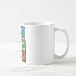 Hat der New Yorker Humpty Dumpty getötet? Cartoon  Kaffeetasse