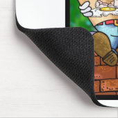 Hat der New Yorker Humpty Dumpty getötet? Cartoon  Mousepad (Ecke)