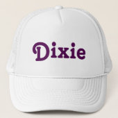 Hat Dixie Truckerkappe (Vorderseite)