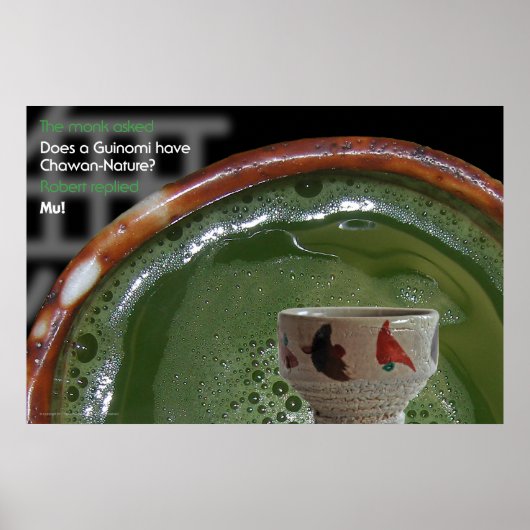 Hat ein Guinomi Chawan Nature? Poster (Vorne)