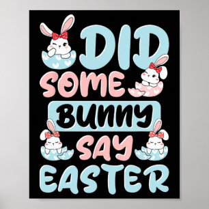 Hat ein paar Sonnenstrahlen zu Ostern gesagt? Poster