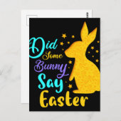 Hat ein paar Sonnenstrahlen zu Ostern gesagt? Postkarte (Vorne/Hinten)